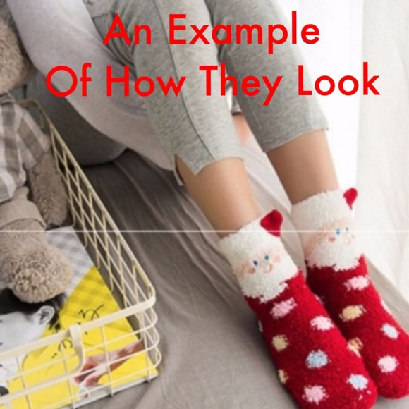 NWT🎄🎄Stocking Stuffer - Soft & Fuzzy Puppy Socks - Picture 2 of 2